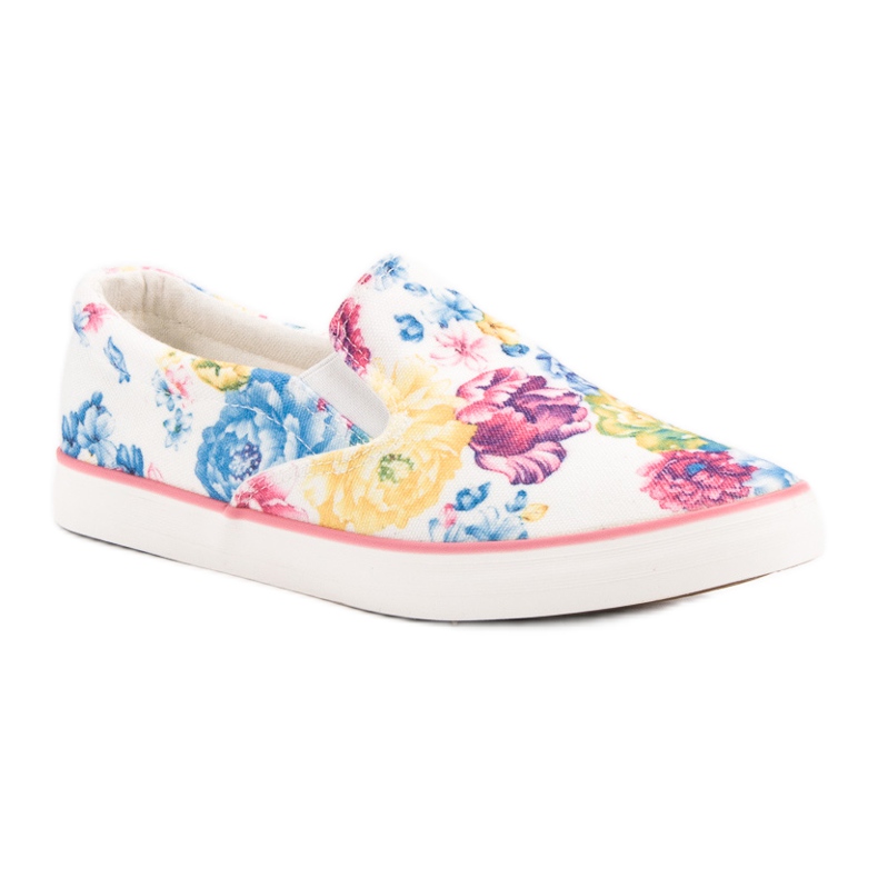 Yes Mile Slipony En Fleurs blanc multicolore 1