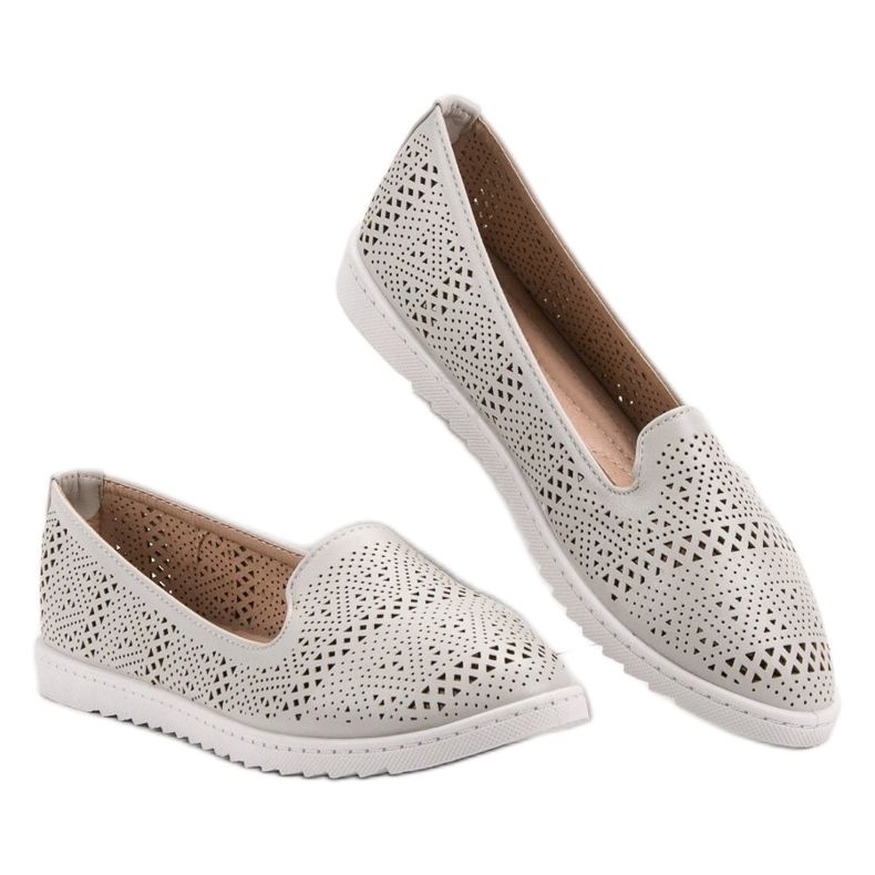 Weide Seigneurs ajourés gris 1