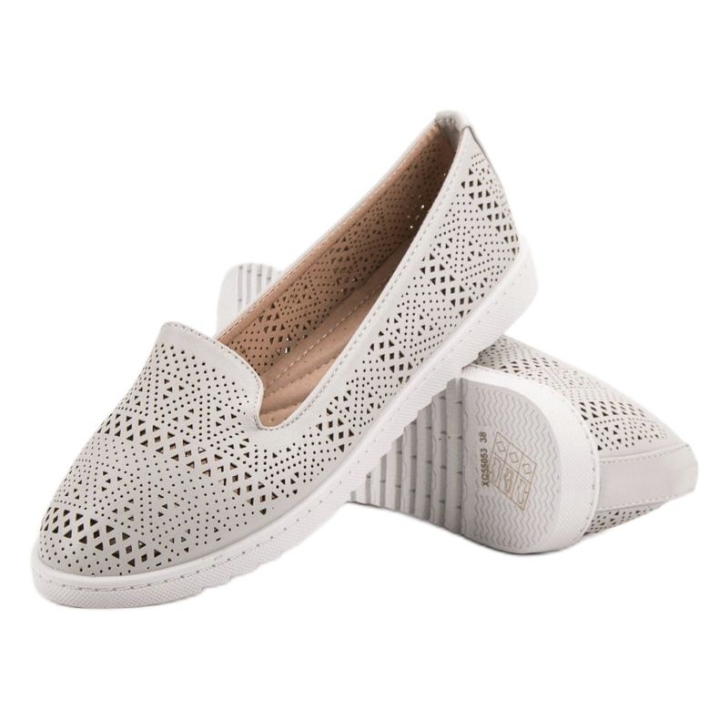 Weide Seigneurs ajourés gris 2