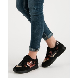 Seastar Chaussures de sport à paillettes le noir 2 Seastar Chaussures de sport à paillettes le noir 2