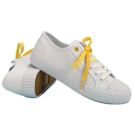 Yes Mile Baskets blanches à la mode 1