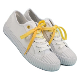 Yes Mile Baskets blanches à la mode 2