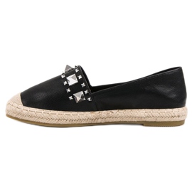 Bestelle Espadrilles Noires Avec Clous 2