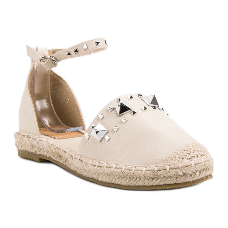 Bestelle Espadrilles Beige Roche 1