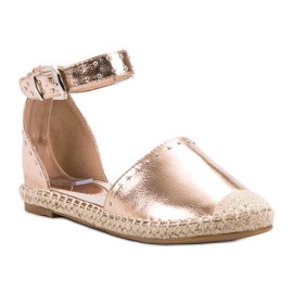 Best Shoes Espadrilles À Jets jaune 3