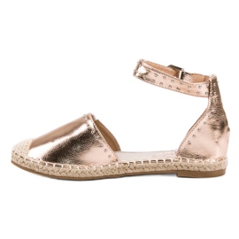 Best Shoes Espadrilles À Jets jaune 4