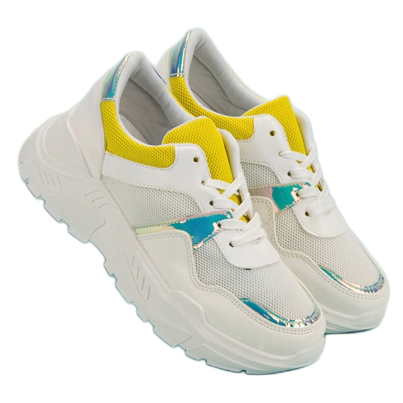 SHELOVET Baskets confortables blanche 2 SHELOVET Baskets confortables blanche 2