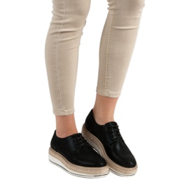 Clowse Espadrilles Noires le noir 2