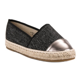 Marquiz Espadrilles décontractées noir 1