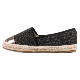 Marquiz Espadrilles décontractées le noir 4