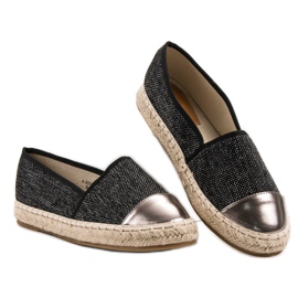 Marquiz Espadrilles décontractées le noir 5
