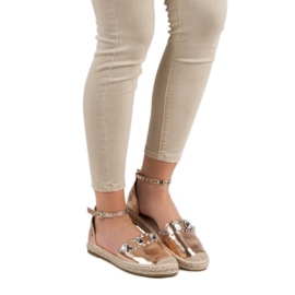 Bestelle Espadrilles Rock Or Rose jaune 2