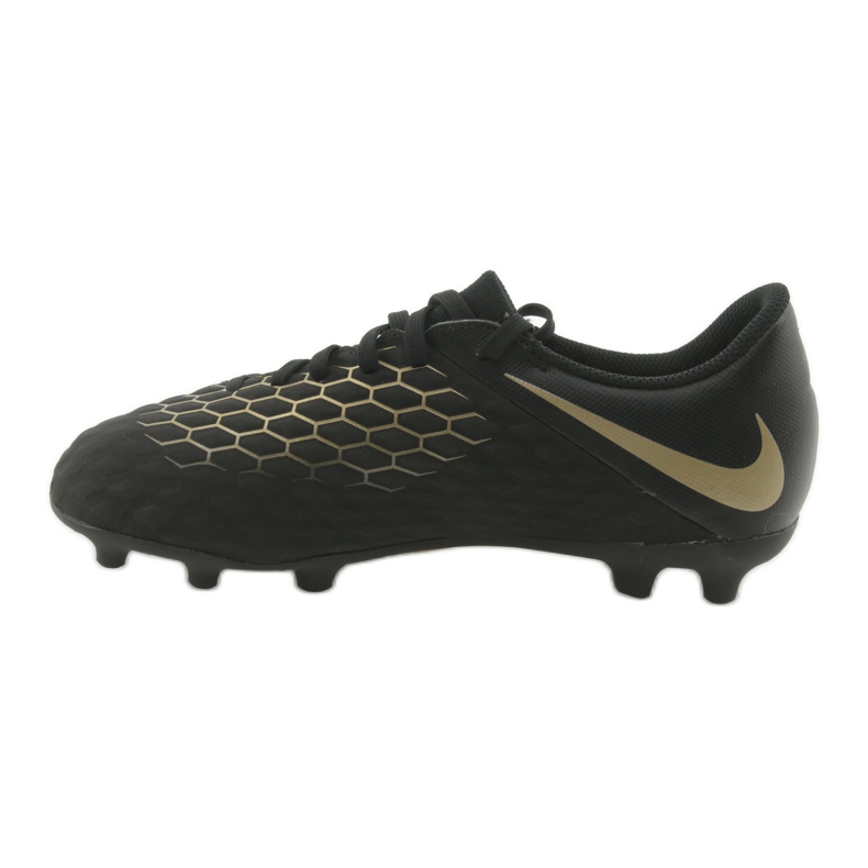 Chaussures de football Nike Hypervenom Phantom 3Club FG Jr AJ4146-090 noir 2