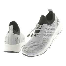 DK Women's Sports FS19 avec des zircons gris noir 4