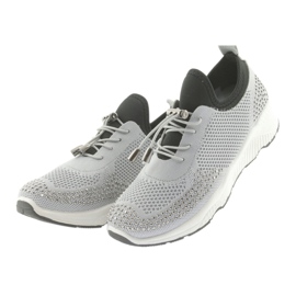 DK Women's Sports FS19 avec des zircons gris noir 3