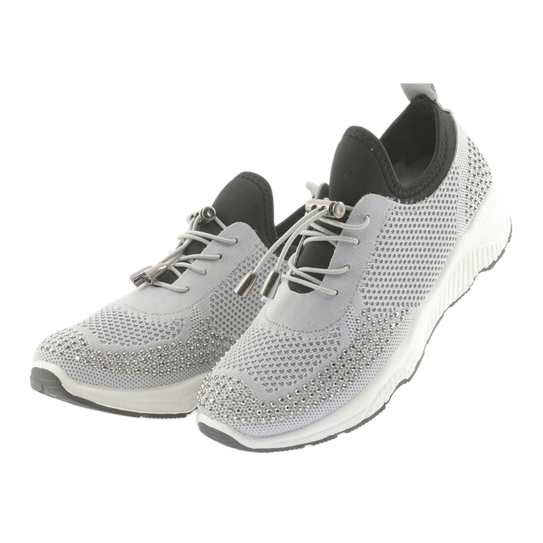 DK Women's Sports FS19 avec des zircons gris le noir 3 DK Women's Sports FS19 avec des zircons gris le noir 3