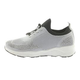 DK Women's Sports FS19 avec des zircons gris noir 2