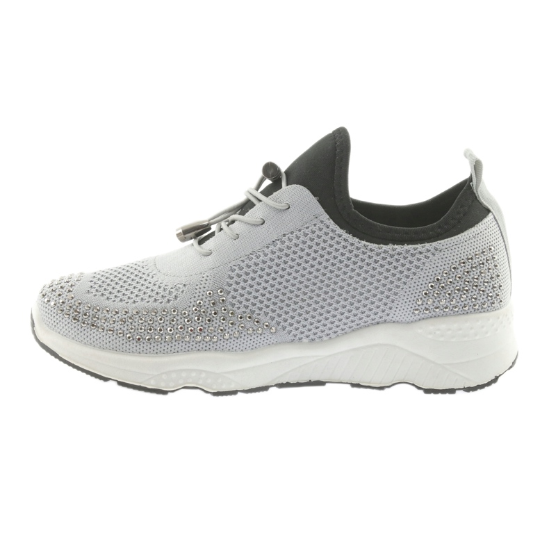 DK Women's Sports FS19 avec des zircons gris noir 2