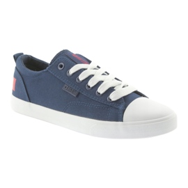 Big Star Classic Navy Blue Sneakers 274876 bleu 1