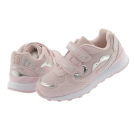 Sport Velcro American Club ES18 rose poudré gris 4