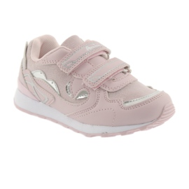 Sport Velcro American Club ES18 rose poudré gris 1