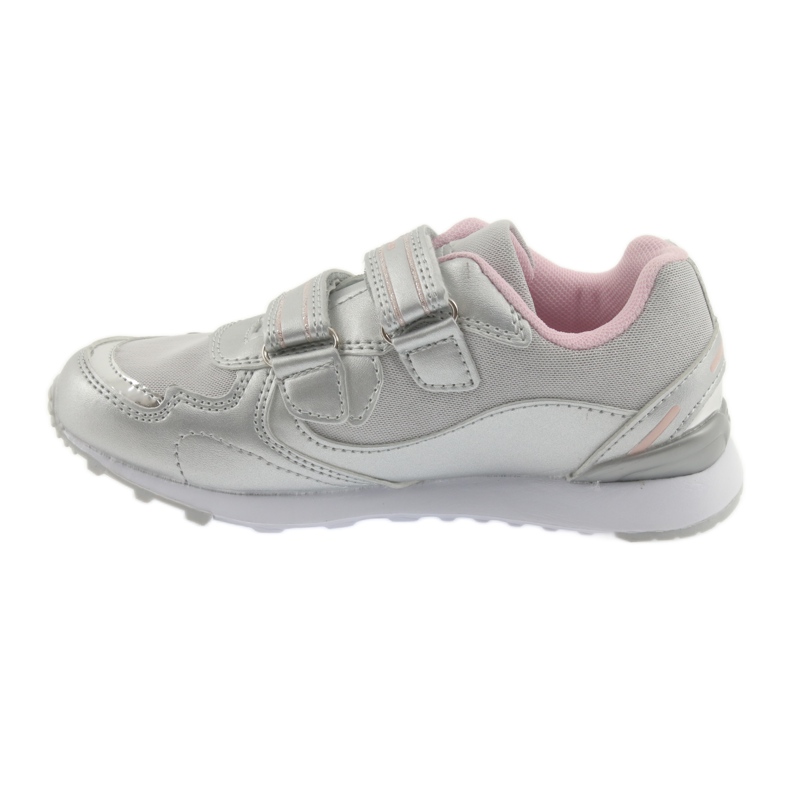 Sport Velcro American Club ES18 sebrne gris 2