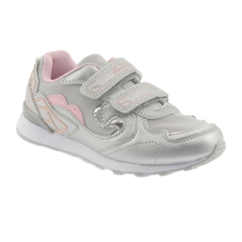 Sport Velcro American Club ES18 sebrne gris 1