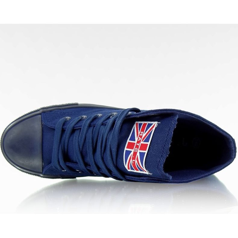Sneakers avec le drapeau N003 Navy II-GAT bleu marin 1