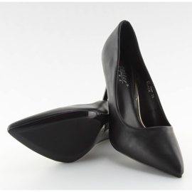 Escarpins NF-08p Black II-GAT noirs mats pour femmes le noir 2