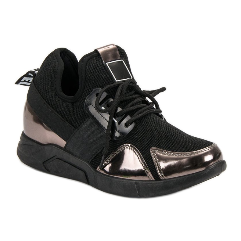 Baskets à enfiler noires 1