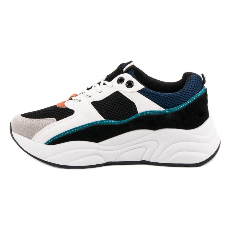 Baskets colorées multicolore 1