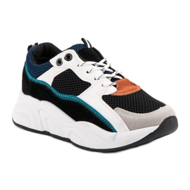 Baskets colorées multicolore 6
