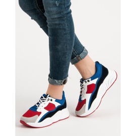 Baskets colorées multicolore 3
