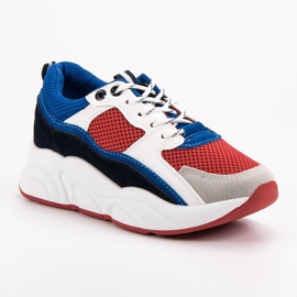 Baskets colorées multicolore 6