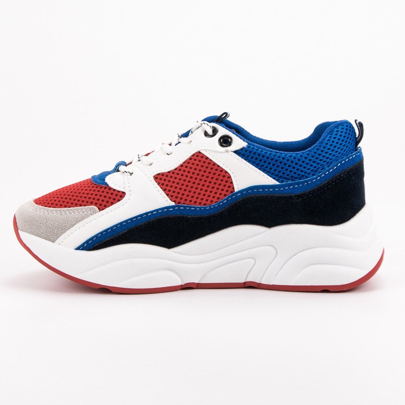 Baskets colorées multicolore 1