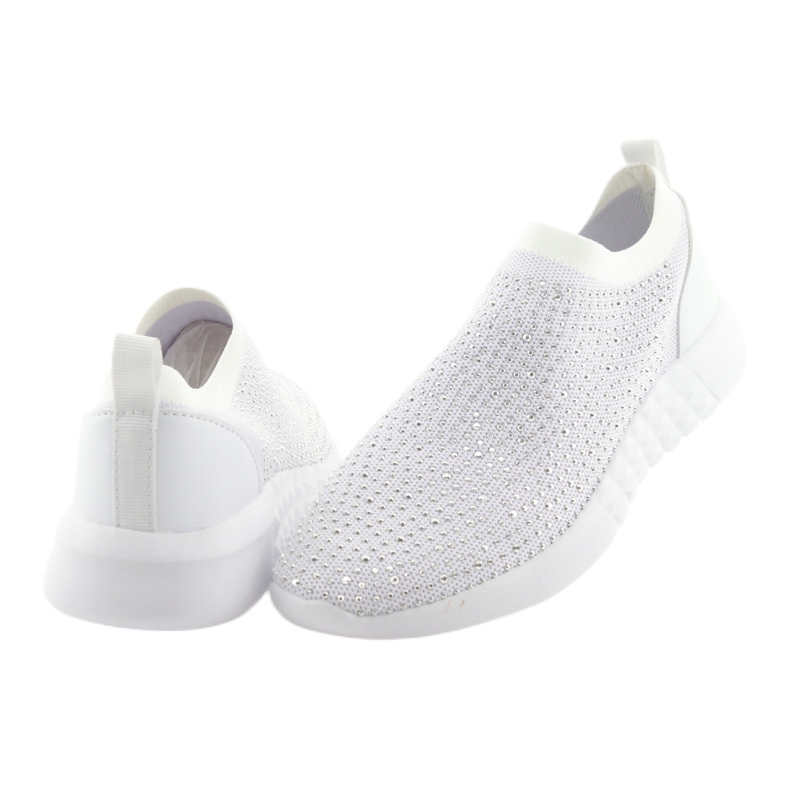 Filles sportives American Club AD06 blanc 4