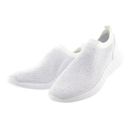 Filles sportives American Club AD06 blanc 3