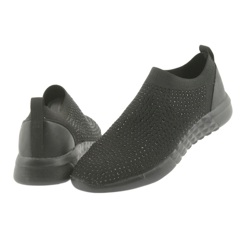 Sport filles American Club AD06 noir le noir 4