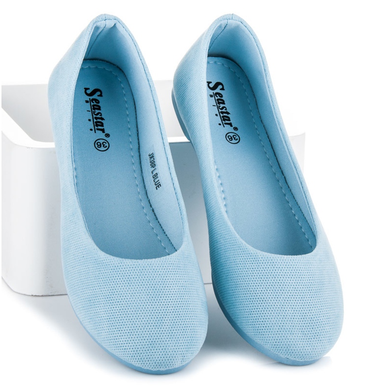 Seastar Ballerines confortables bleu 1