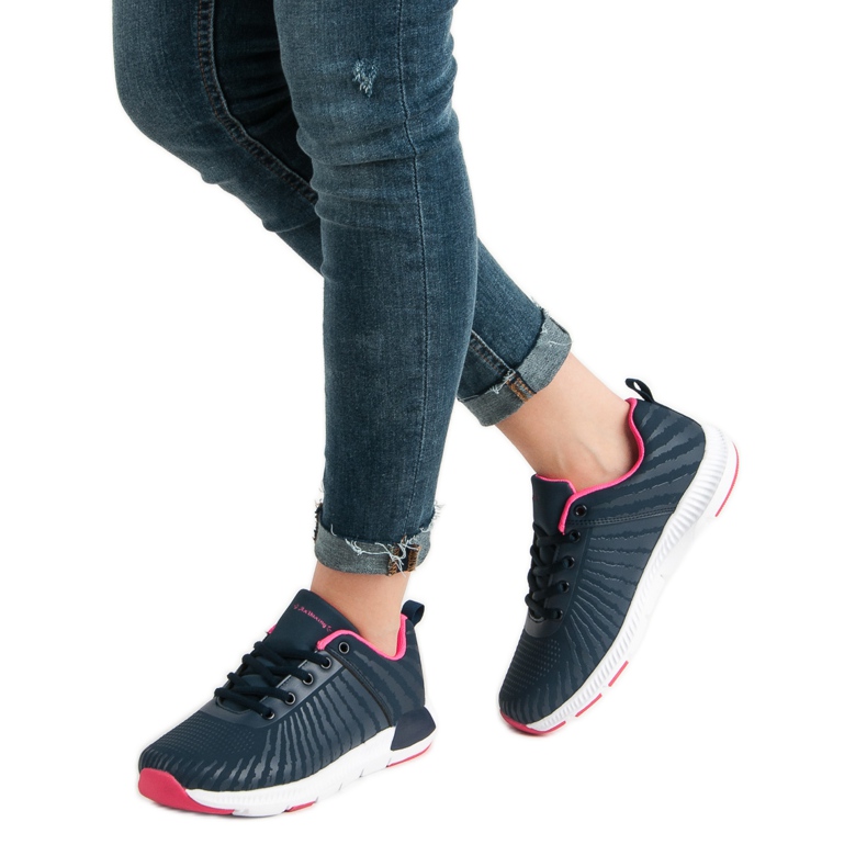 Ax Boxing Chaussures de sport bleu marine 2