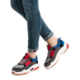 Qinba Baskets multicolores 3