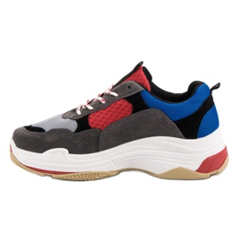 Qinba Baskets multicolores 1