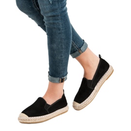Fama Slipons noirs 1