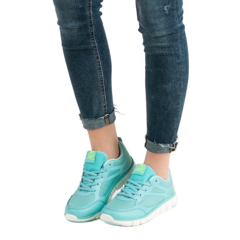 Ax Boxing Chaussures de sport classiques vert 2