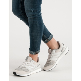 Ax Boxing Chaussures de sport avec maille blanche 2