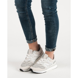 Ax Boxing Chaussures de sport avec maille blanc 1
