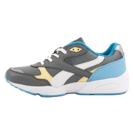 Ax Boxing Chaussures de sport classiques gris 2