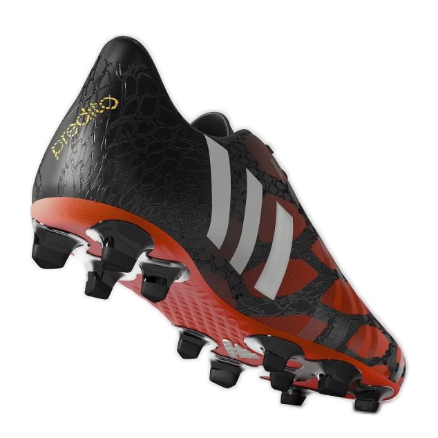 Chaussures de football Adidas Predator Predito Instinct Fg Jr M20159 rouge rouge 2