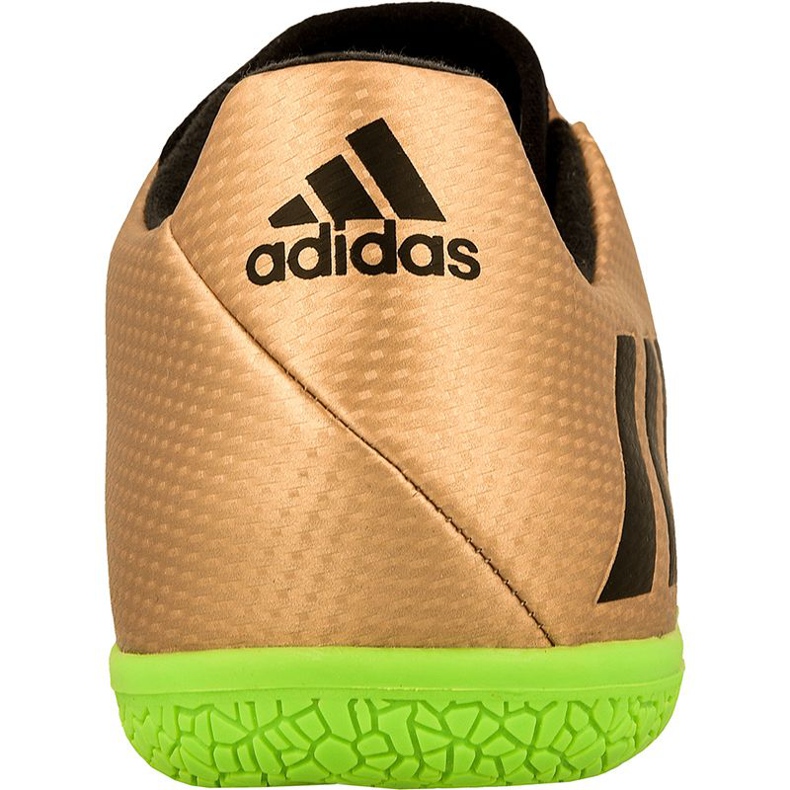 Chaussures d'intérieur adidas Messi 16.3 In M BA9853 d'or d'or 2