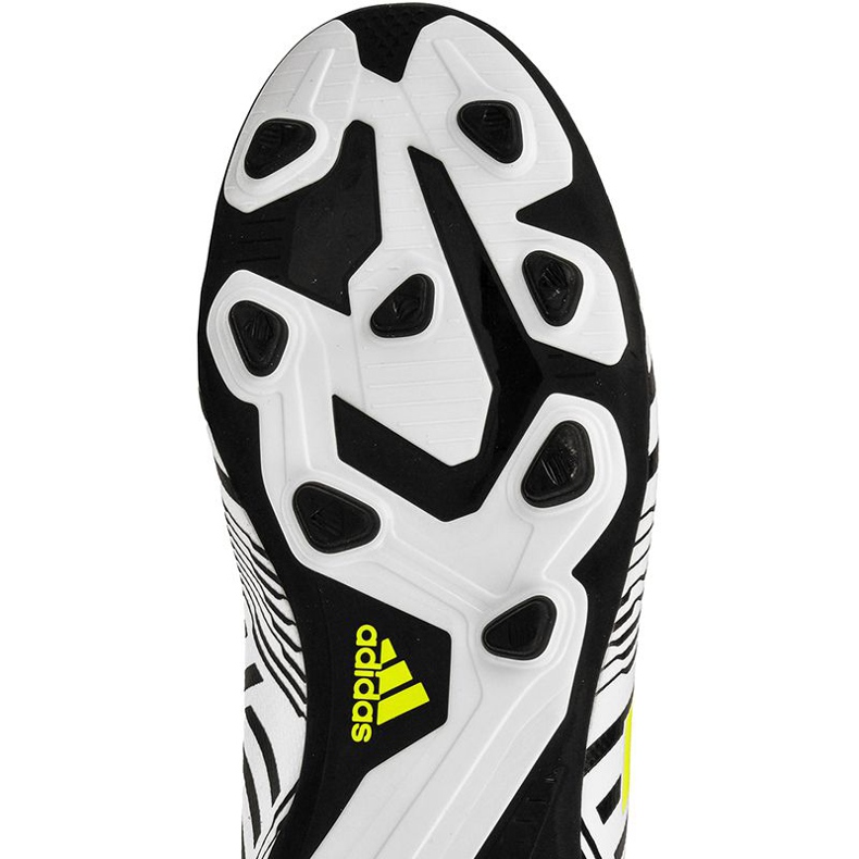 Chaussures de football Adidas Nemeziz 17.4 FxG Jr S82459 multicolore blanc 1